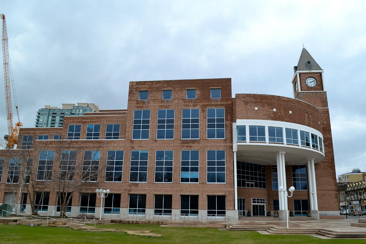 Brampton City Hall, a recognizable landmark in Brampton