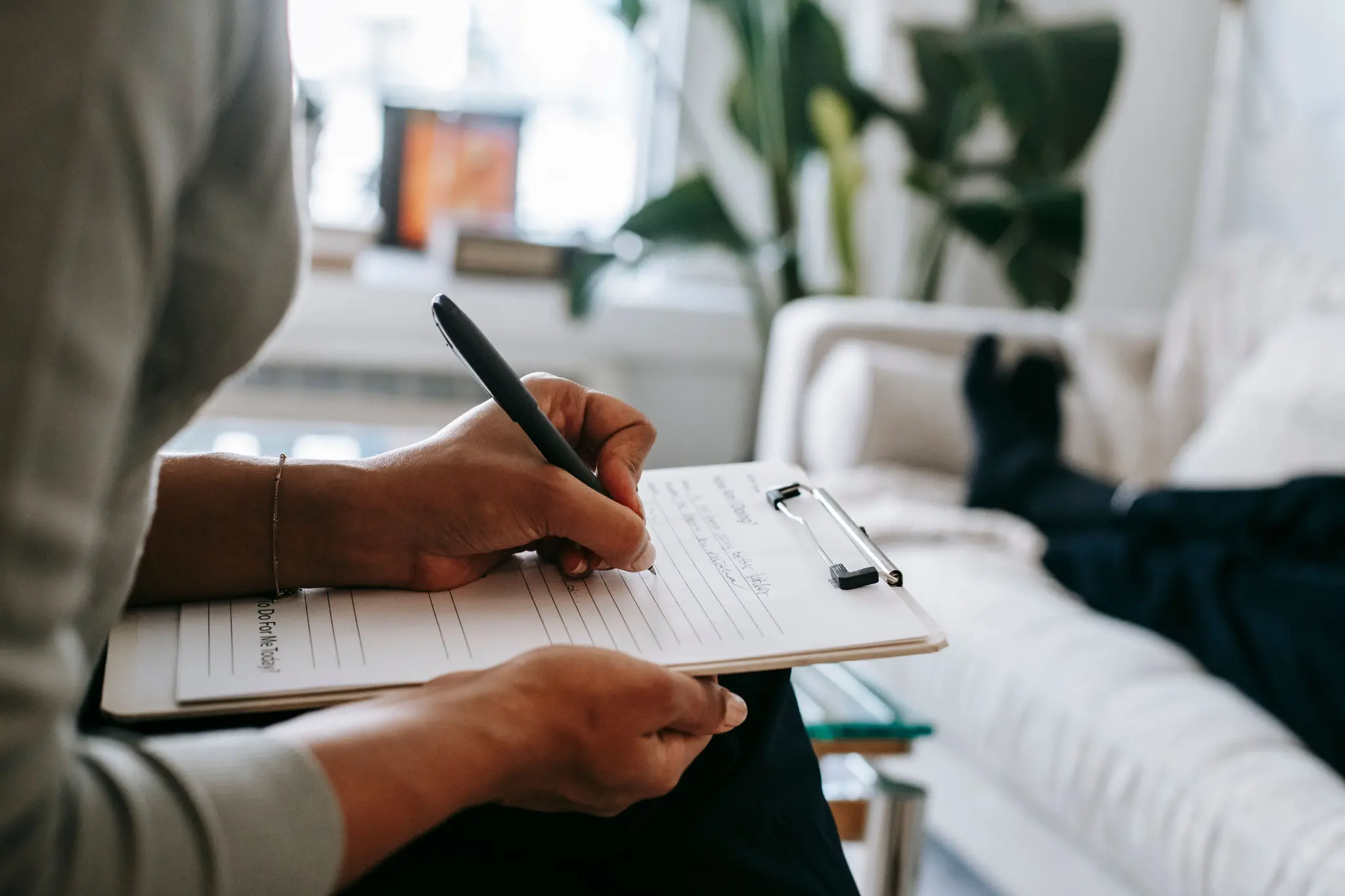 Student building experience at a home desk